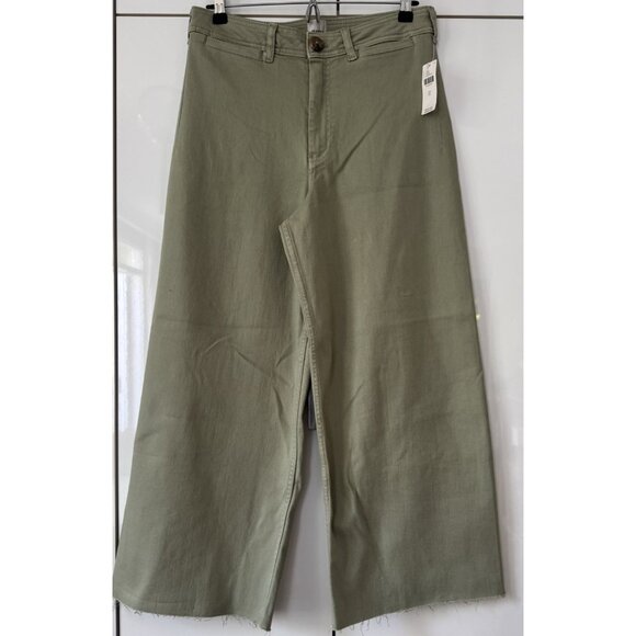 NWT Size 31 - Anthropologie The Ettie High-Rise Crop Wide-Leg Jeans (NWT US$ 98) - Picture 6 of 9